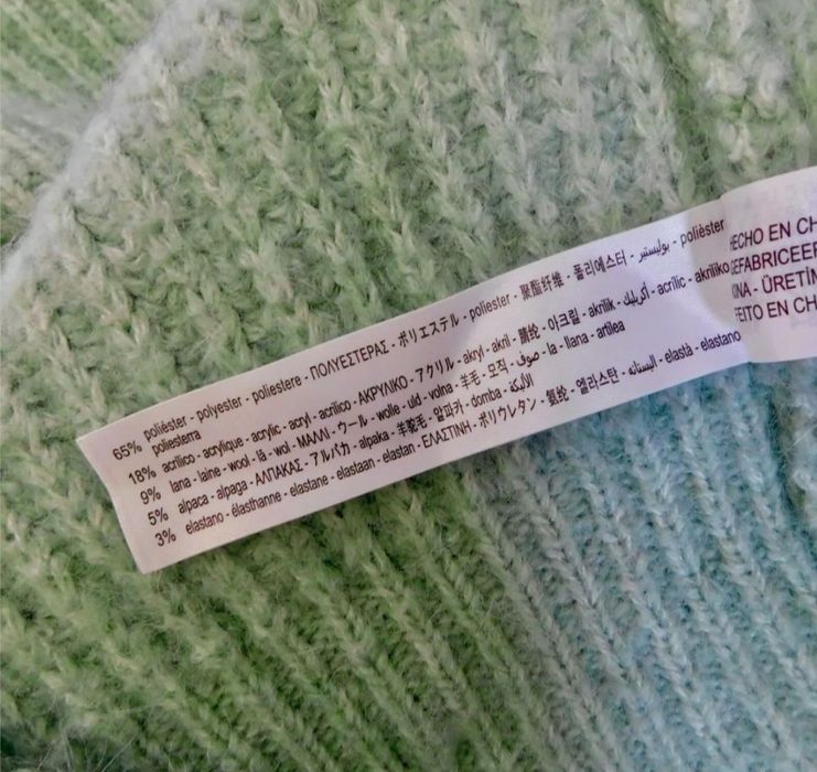 Kardigan oversize z wełną Zara