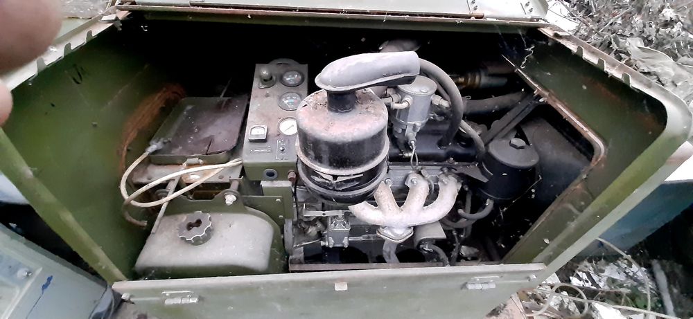 Генератор 8квт 220в с мотором москвич 407