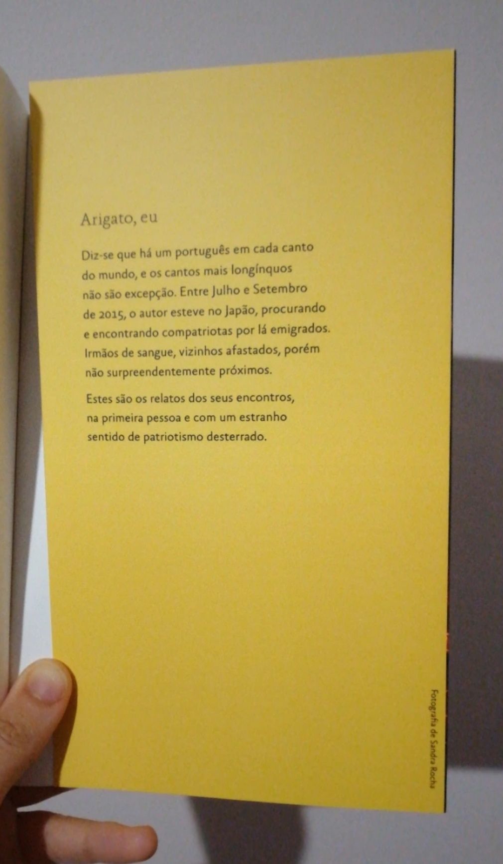 Livro FFMS "Arigato, eu"