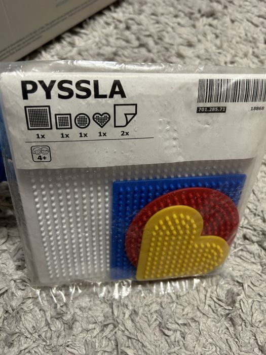 Ikea pyssla формочки для термомозаїки