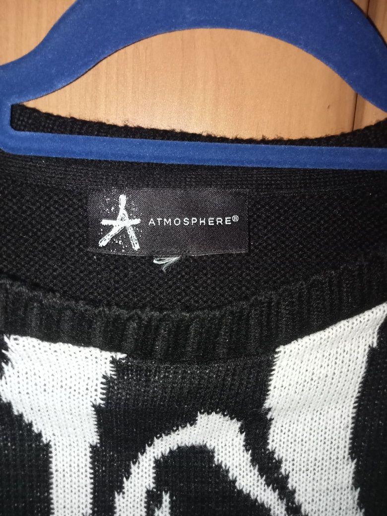 Sweter sweterek zebra