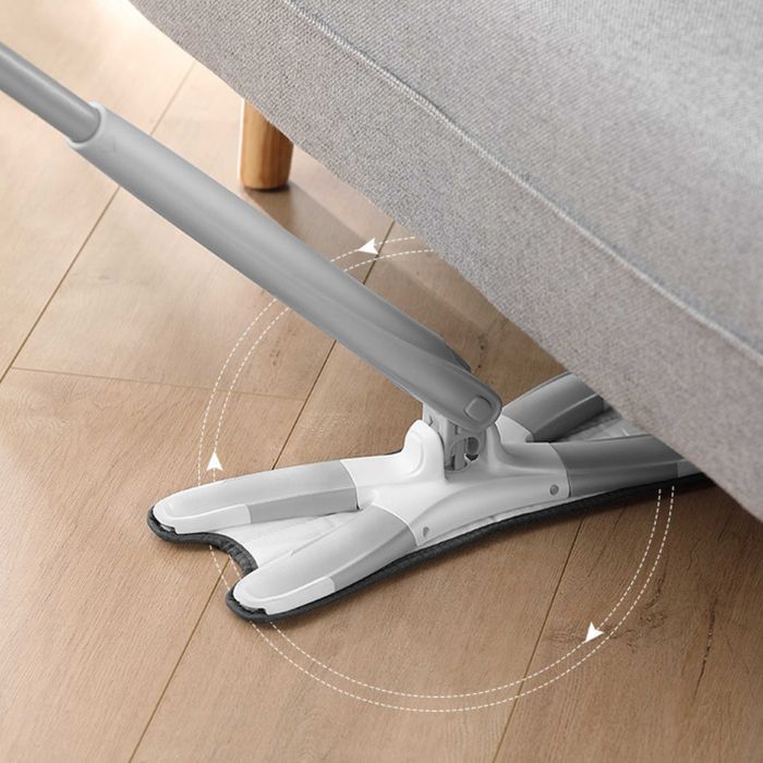 PŁASKI MOP OBROTOWY z Wyciskaczem + Wkład Mikrofibra