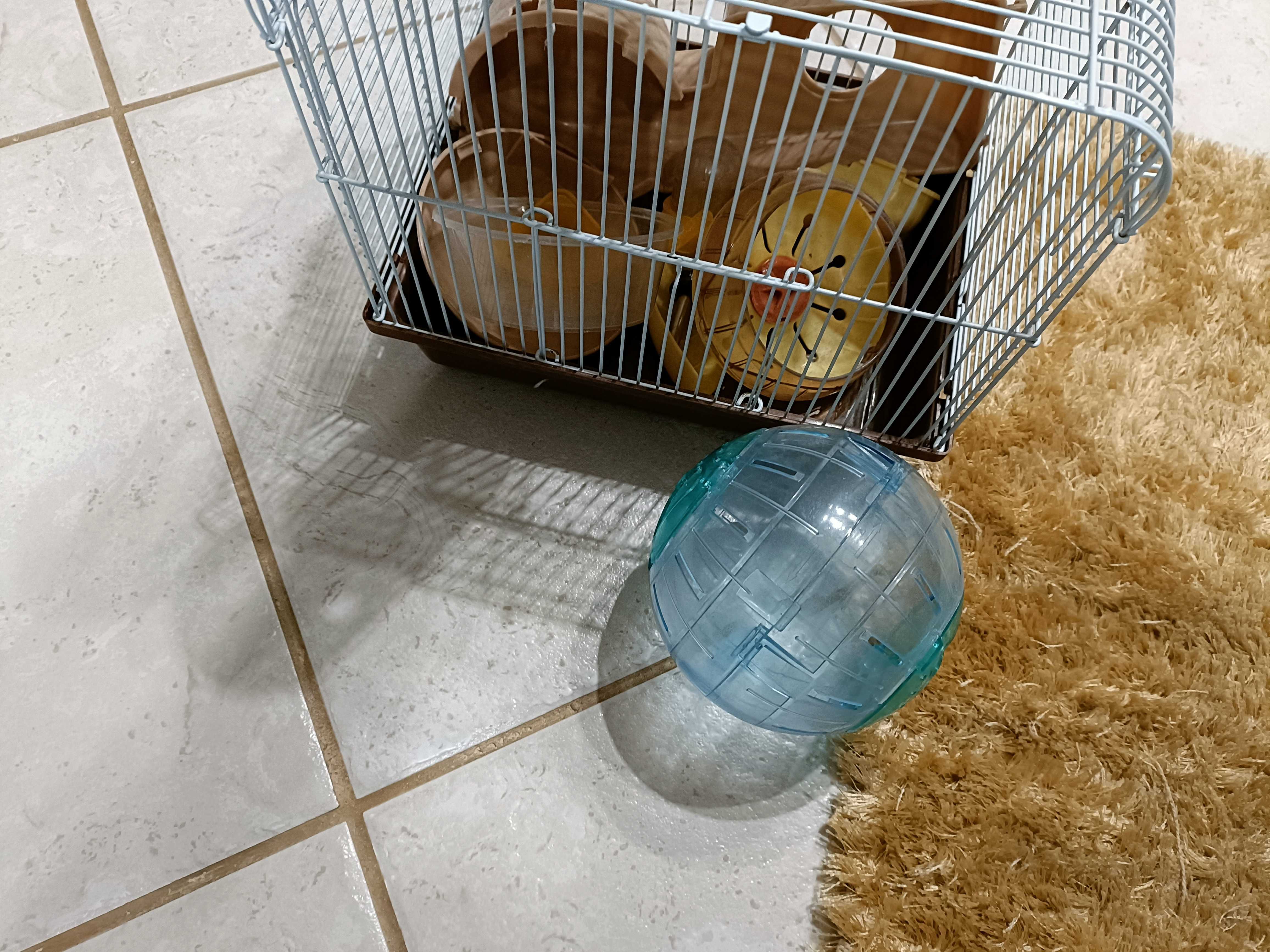 Gaiola para Hamster e acessórios