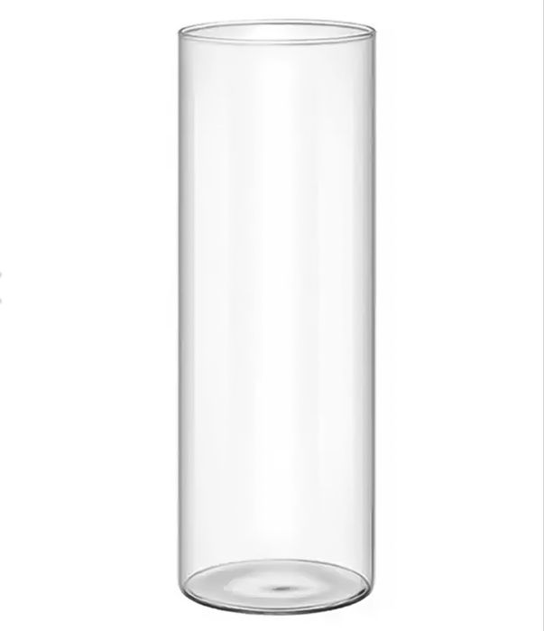 Ваза маленька 18 см циліндр на стіл декор