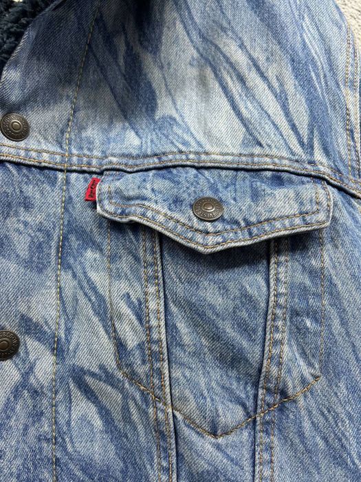 Куртка джинсова шерпа Levis XL чоловіча оригінал