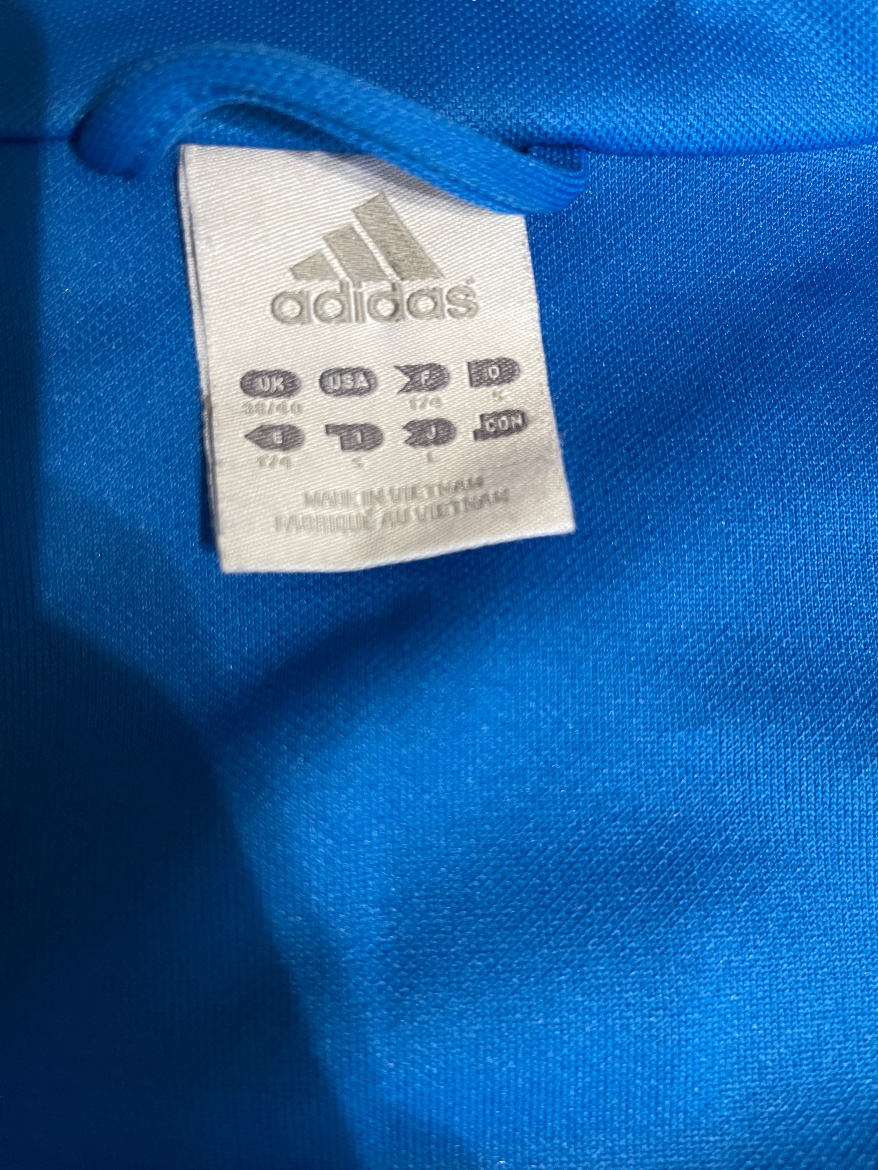 Кофта мастєрка adidas,синьо-блакитного кольору