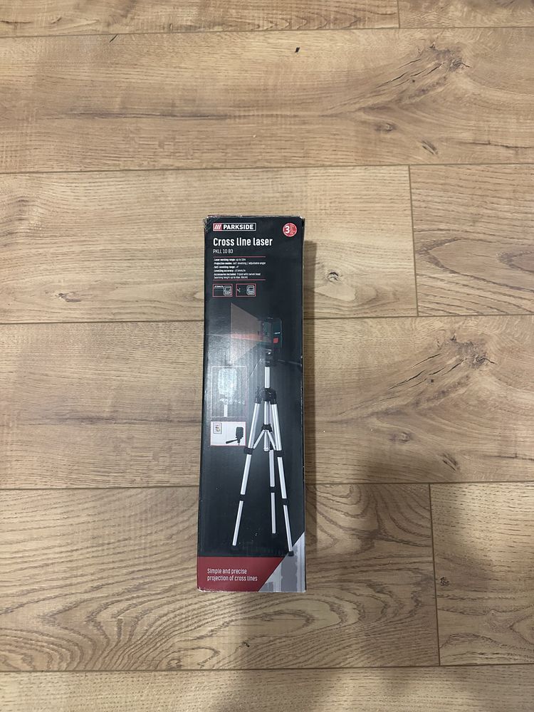 Laser parkside caly zestaw