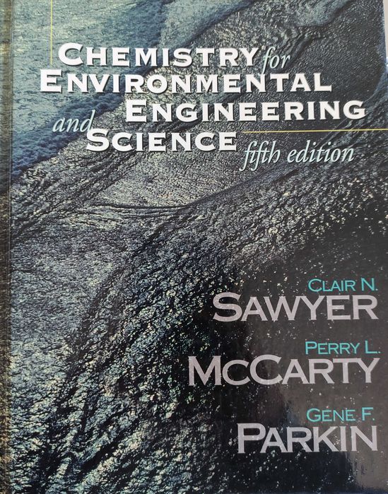 Livro Chemistry Environmental Engeneering and Science 5ª Edição