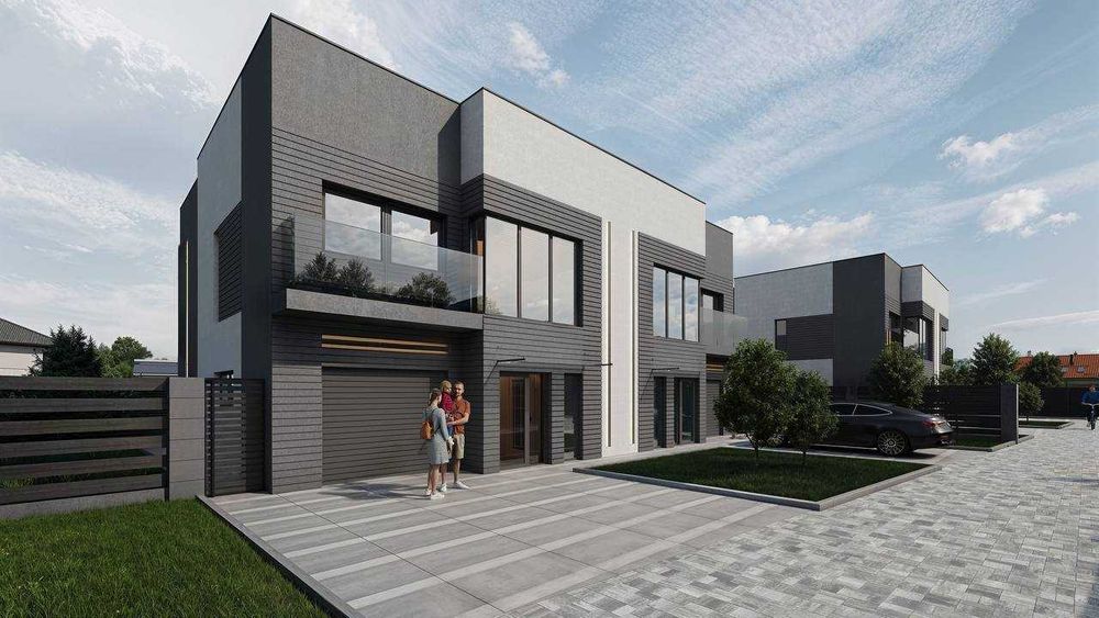 Продаж дуплекс, будинок, півособняк 130м2; 2,5сот. Драгомирчани, місто