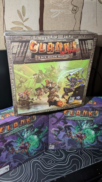 Настільна гра Clank — абсолютно нова в заводській плівці