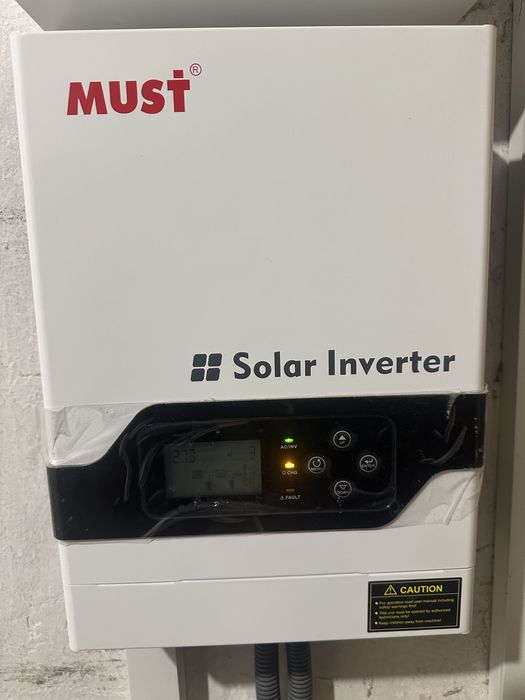 Продам комплект безперебійного живлення на базі інвертора MUST 3.2 kW