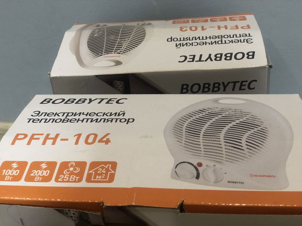 Новий Електричний тепловентилятор bobbytec
