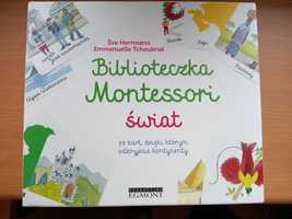 Biblioteczka Montessori 77 kart plus książeczka