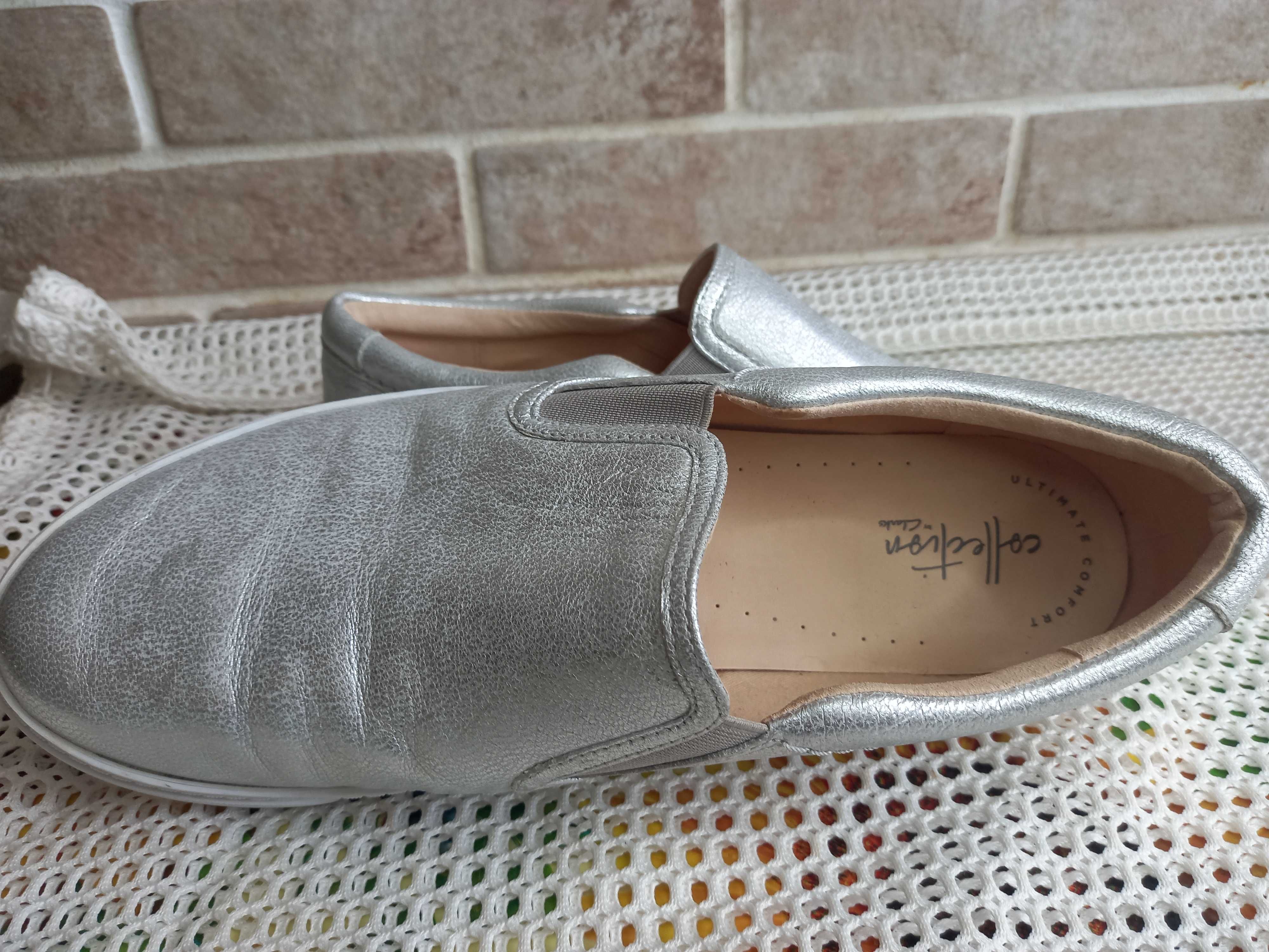 Кроссовки мокасини clarks 42р
