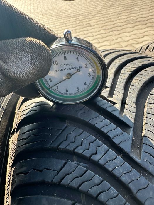 195/65r15 Michelin Alpin 5 komplet zima jak nowe