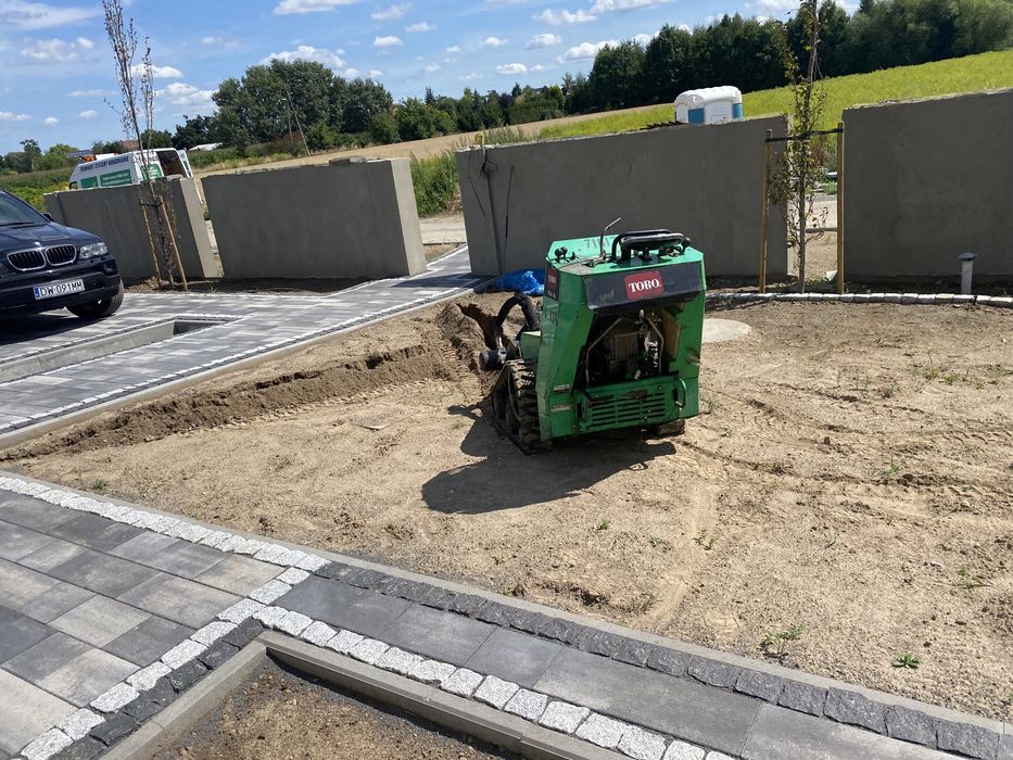 Nawadnianie Usługi koparką łańcuchową - wykopy liniowe cała Polska