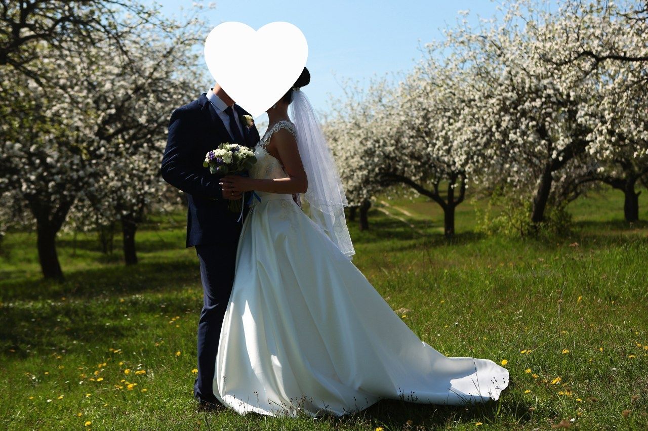 Весільна сукня ручної роботи італійського бренду