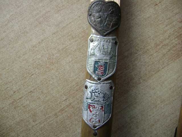 Starocie z PRL Laska złamana = z 20 nabijkami przedwojennymi polskimi