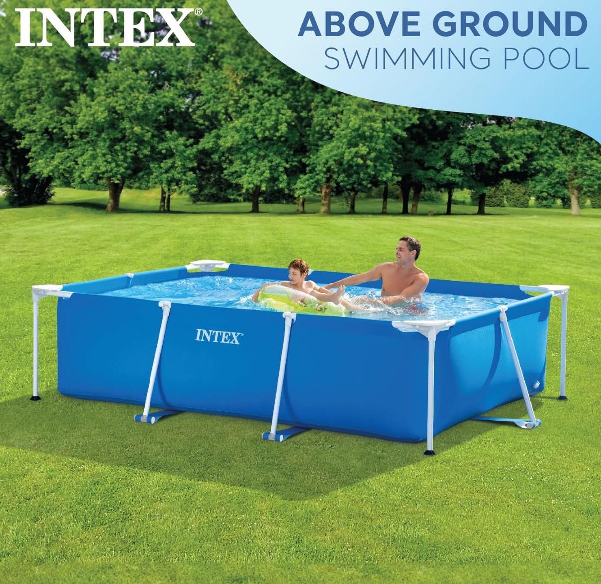 Piscina 2.6x1.6mt completa. Comprado este verão