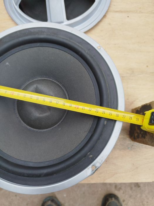 Stare głośniki cztery sztuki średnica 27 cm