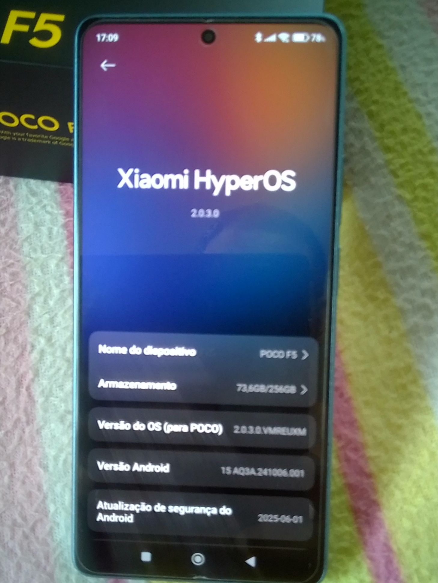 Poco F5 -  12/256GB