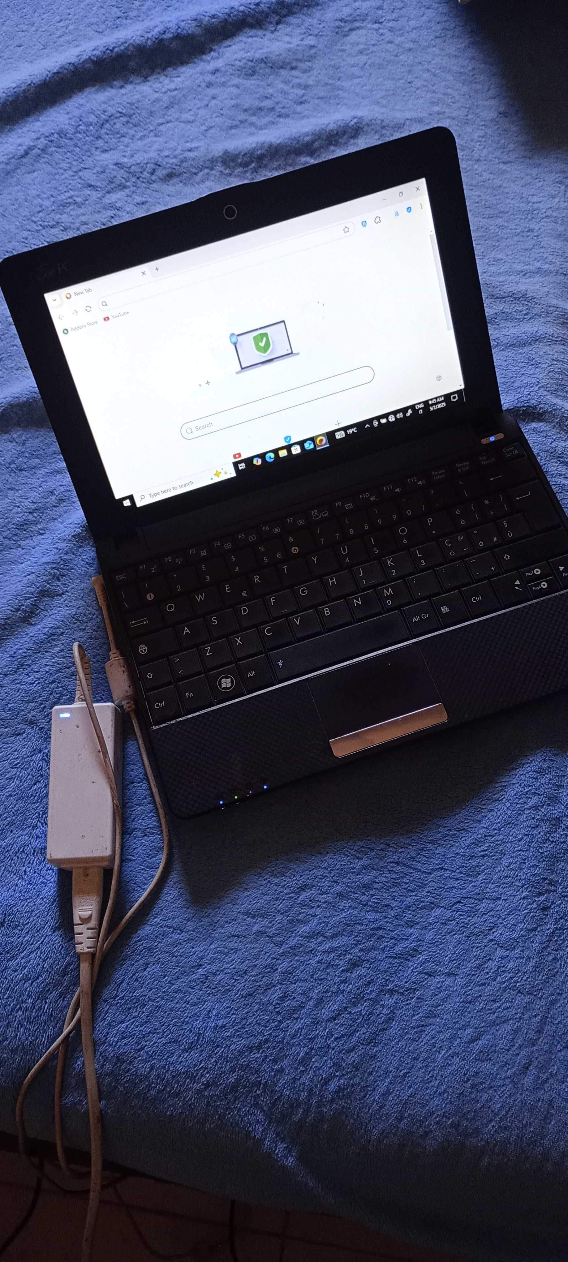 Computador portátil Netbook 10" Asus Seashell Eee 1001PX