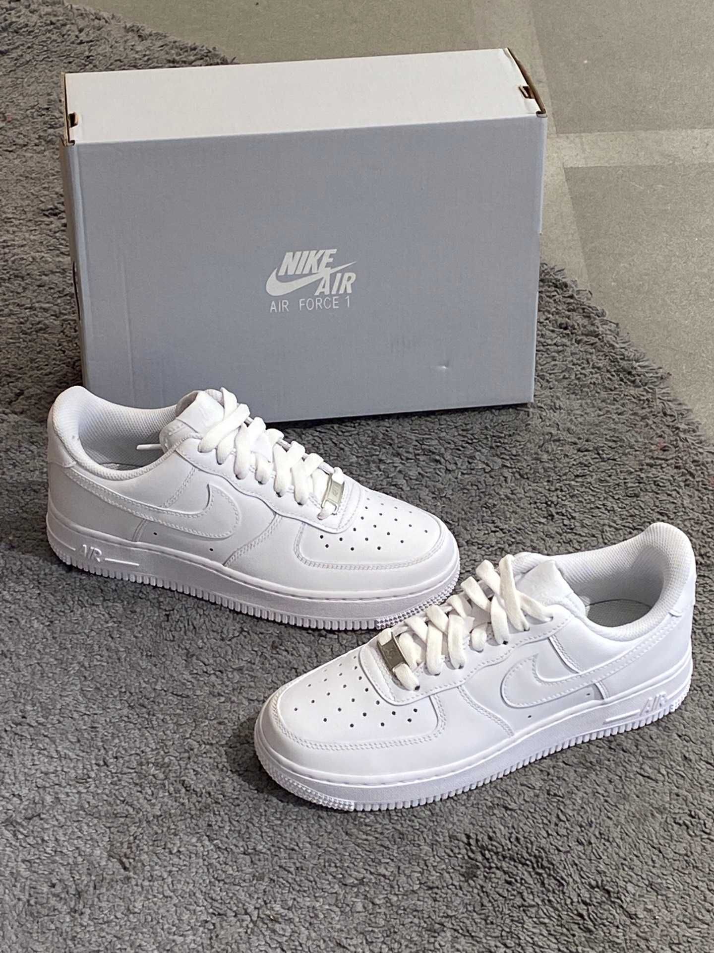 "Buty męskie i damskie Trampki" Nike Siły Powietrzne Biały Roz 45