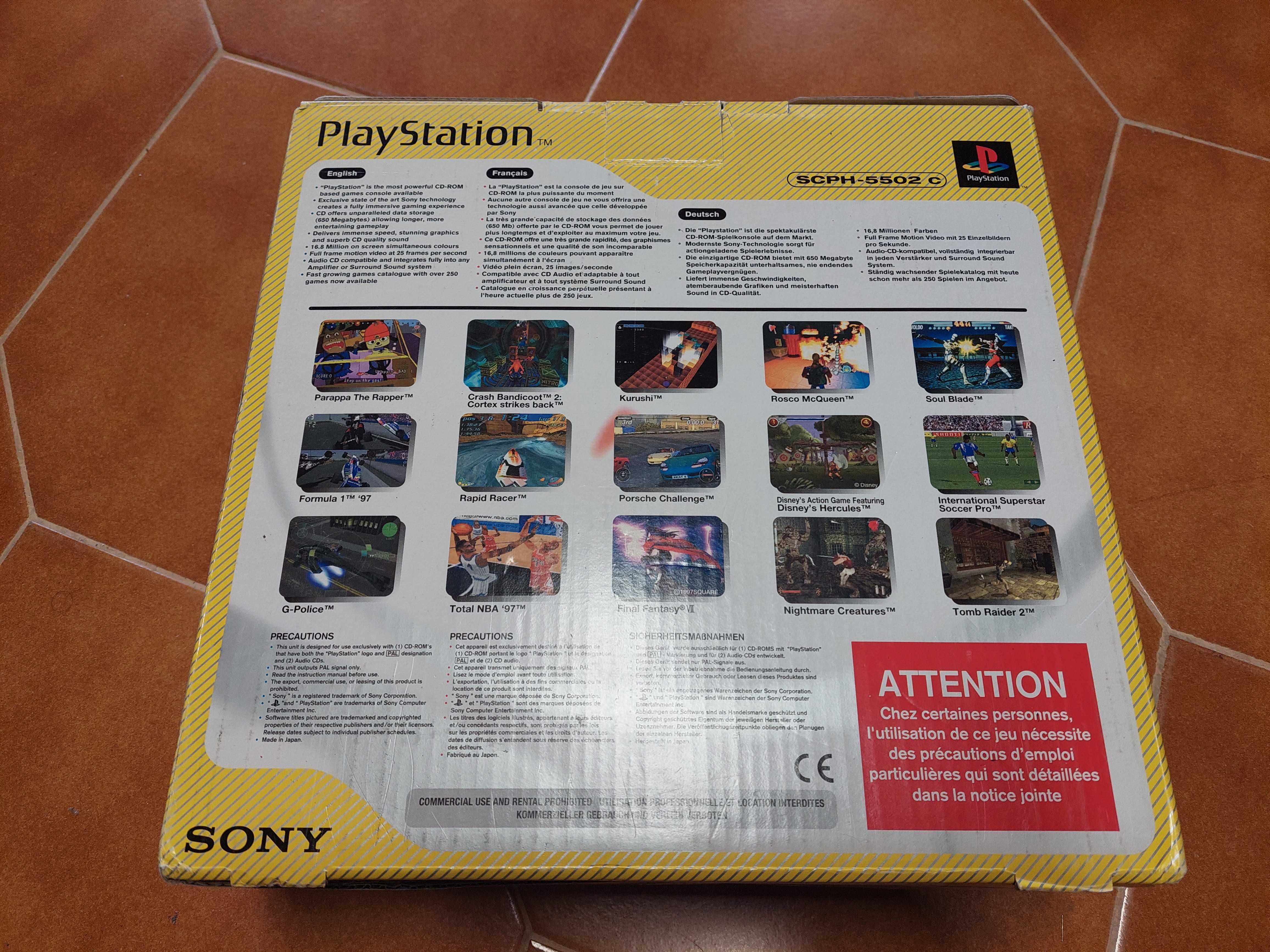 Consola Playstation 1 original.