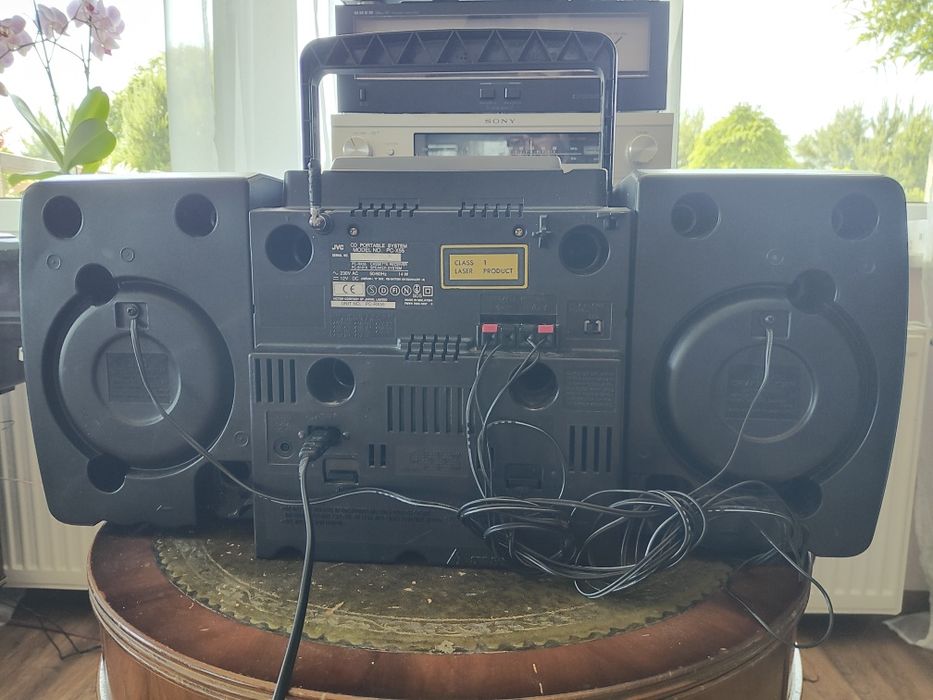 Radio CD Kaseta Mini wieża JVC