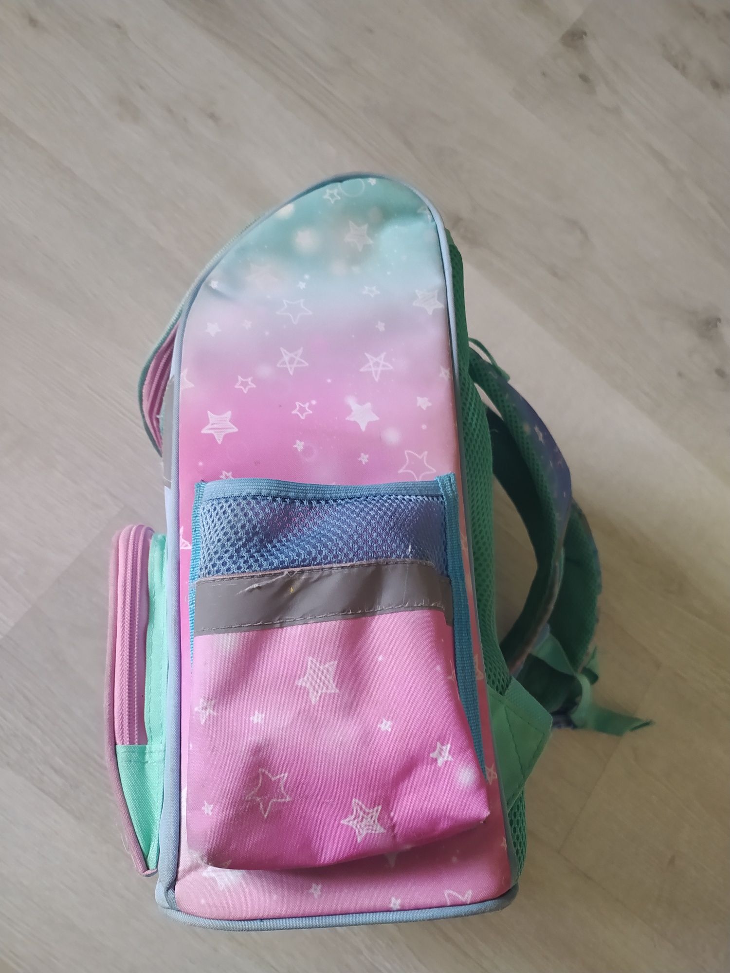Tornister dla dziewczynki Unicorn LOOZZ klasa 1-3 +piórnik