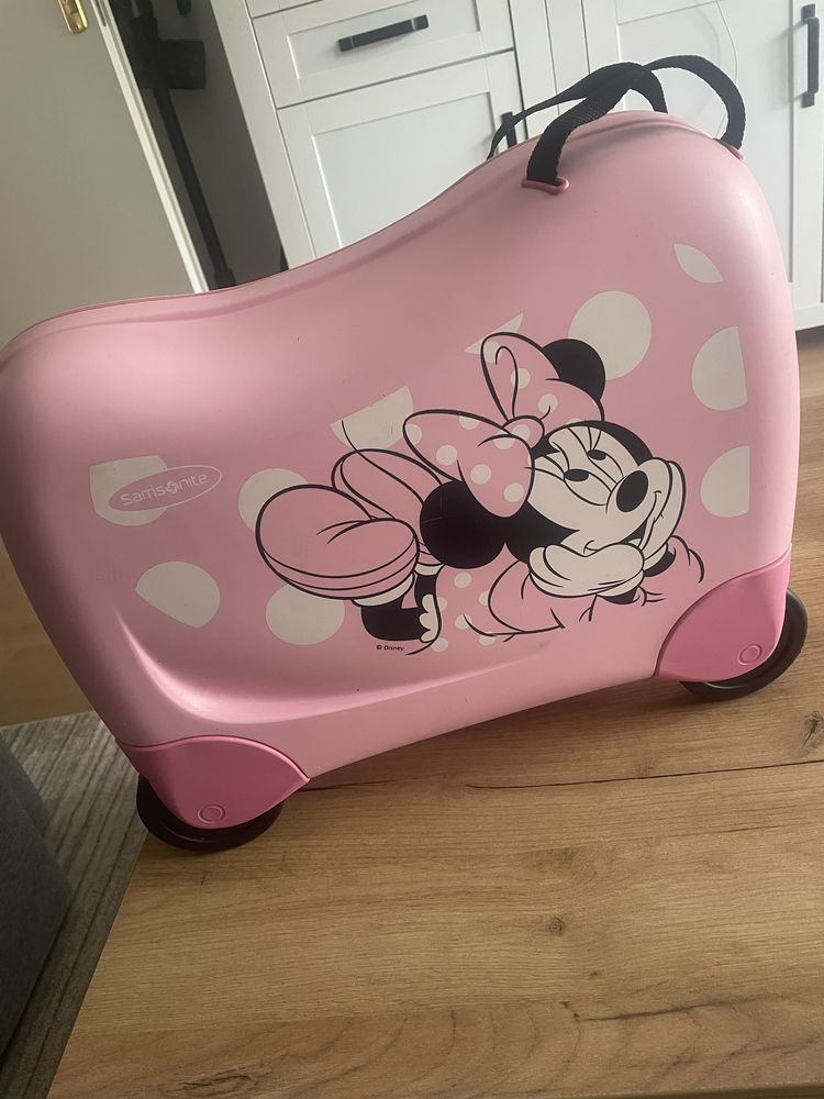 Walizka dla dzieci/jeździk samsonite myszka minnie