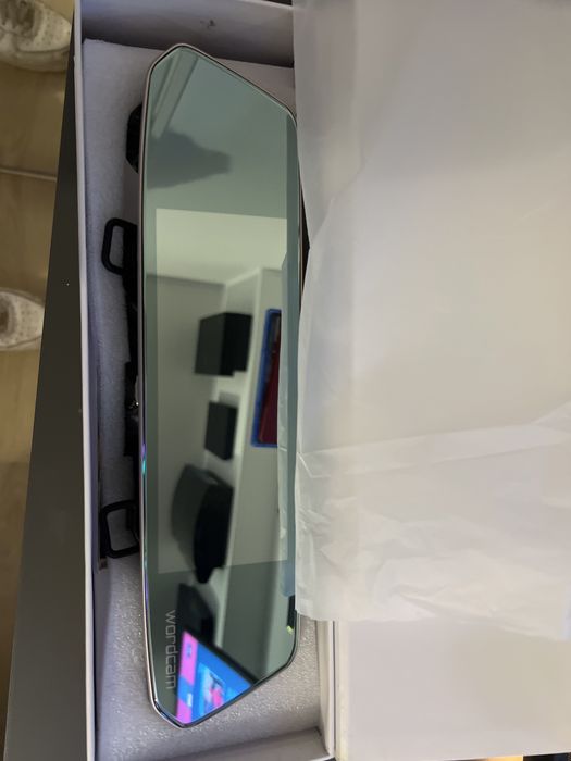 Retrovisor com camera marcha atras