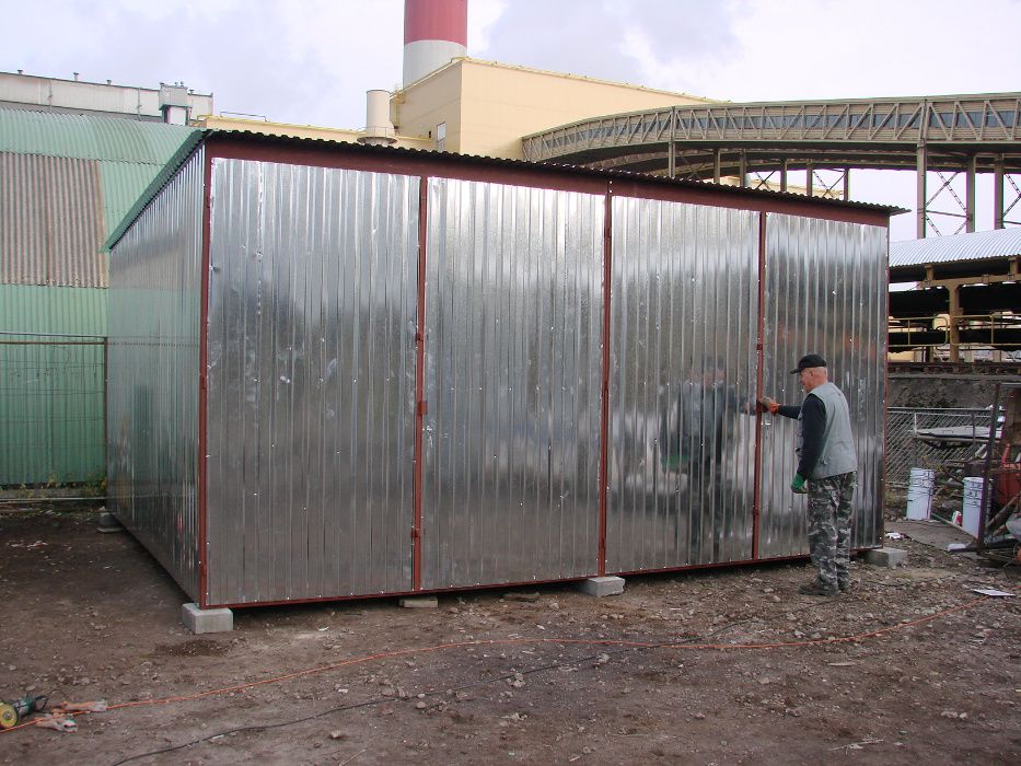 Garaz blaszak 6x5-4600zl Piotrków Tomaszów Łódź Radomsko Sieradz Łask