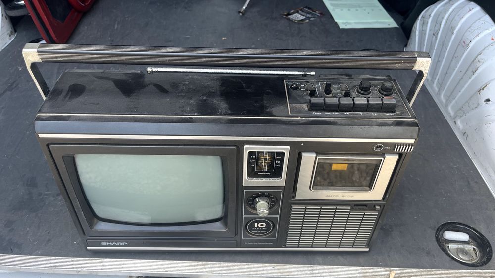 Radiomagnetofon TV Vintage