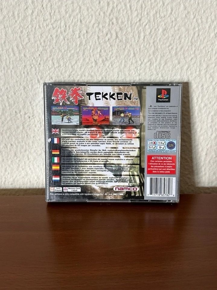 Tekken 1 PS1 one PsX