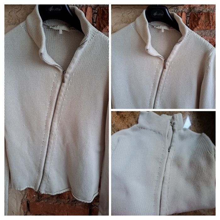 Sweter  Max Mara /bawełna.kaszmir.jedwab.rozm M