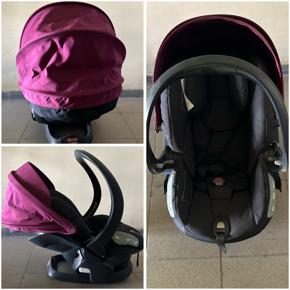 Автокресло Stokke, люлька 0+, isofix. Б/у