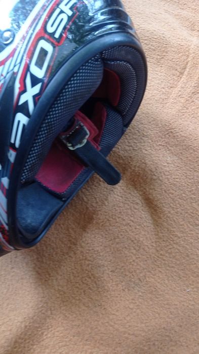 Kask cross czerwony THOR RACING r. L; Drugi kask r. M - gratis