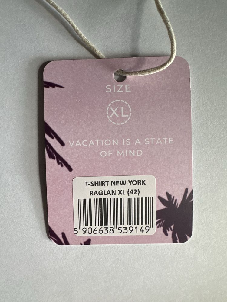 She is sunday New York Raglan XL Nowy Jork