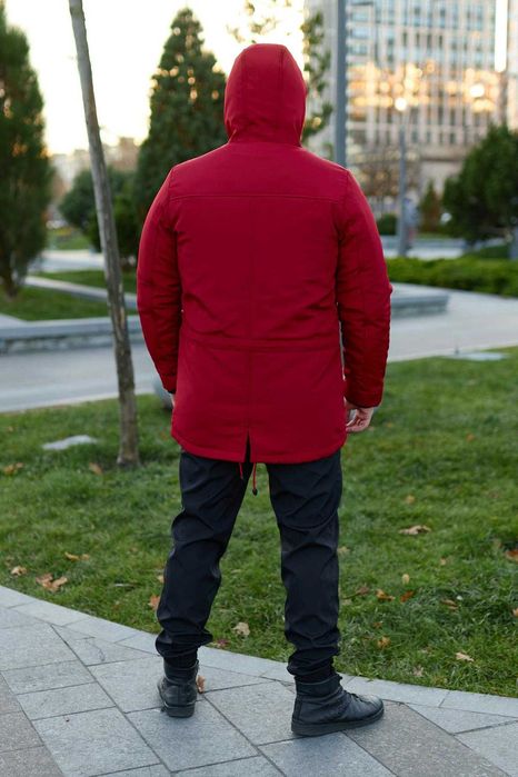 Мужская зимняя парка Nike водонепроникна зимова куртка найк (до -30°C)