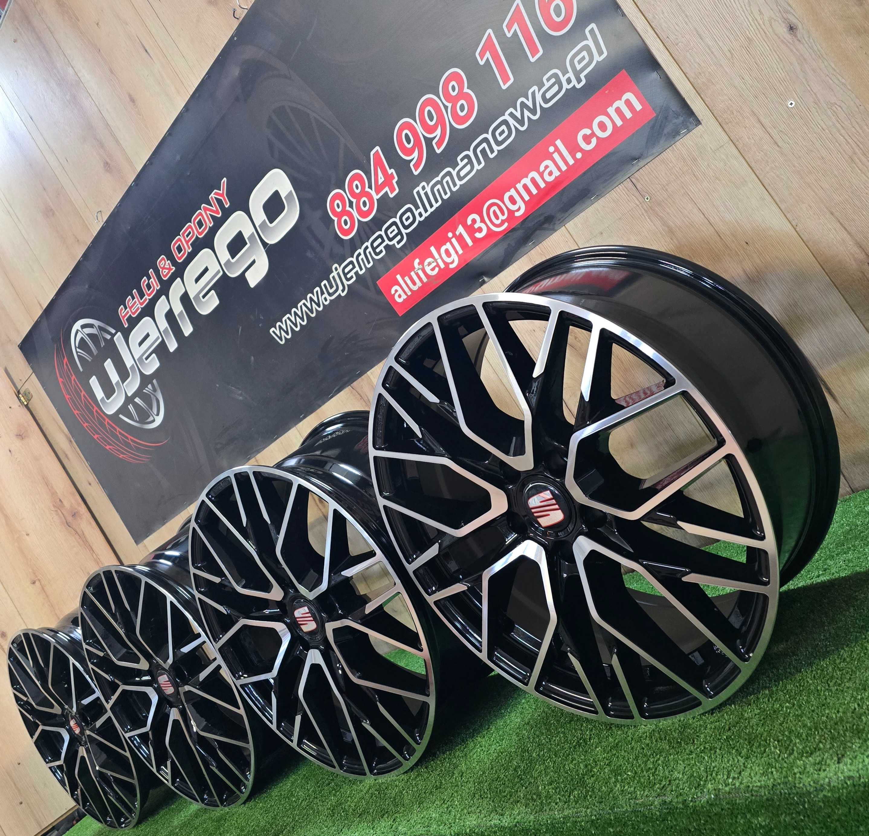 NOWE ALUFELGI SEAT 18x5x112 -Altea,Ateca,leon,Exeo,Terraco  ( ET45i30)