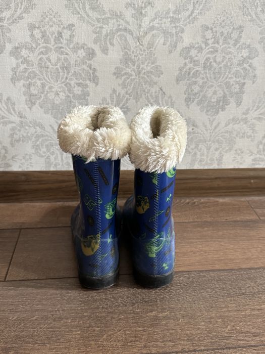 Гумові чоботи резиновые сапоги 30