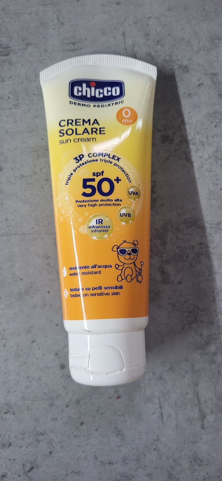 krem do opalania dla dzieci Chicco spf 50+