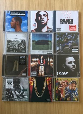 52 CD's Hip Hop / Rap / Trap - Drake, NAS, 50 Cent, Eminem, JAY-Z CDs