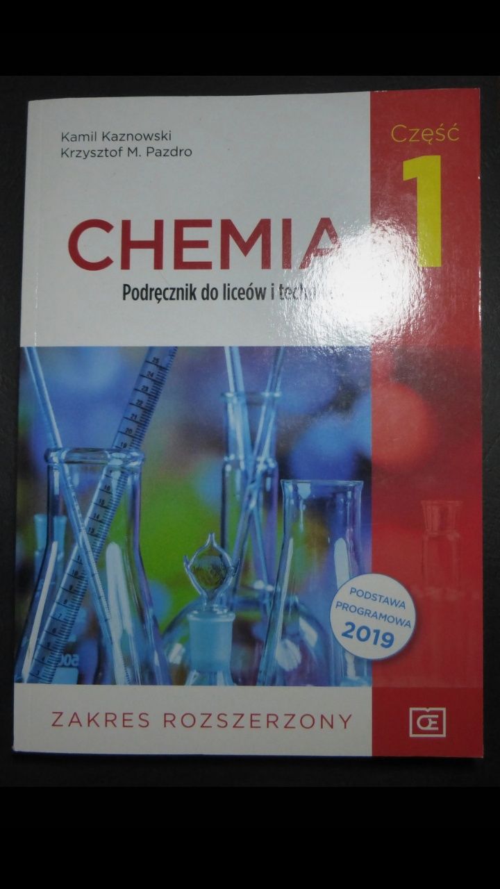 Chemia 1 Pazdro technikum liceum