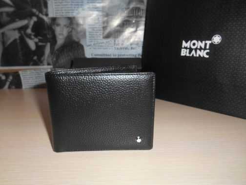 KLIP DO PIENIĄDZE portfel MĘSKI Mont Blanc, skóra 55-009