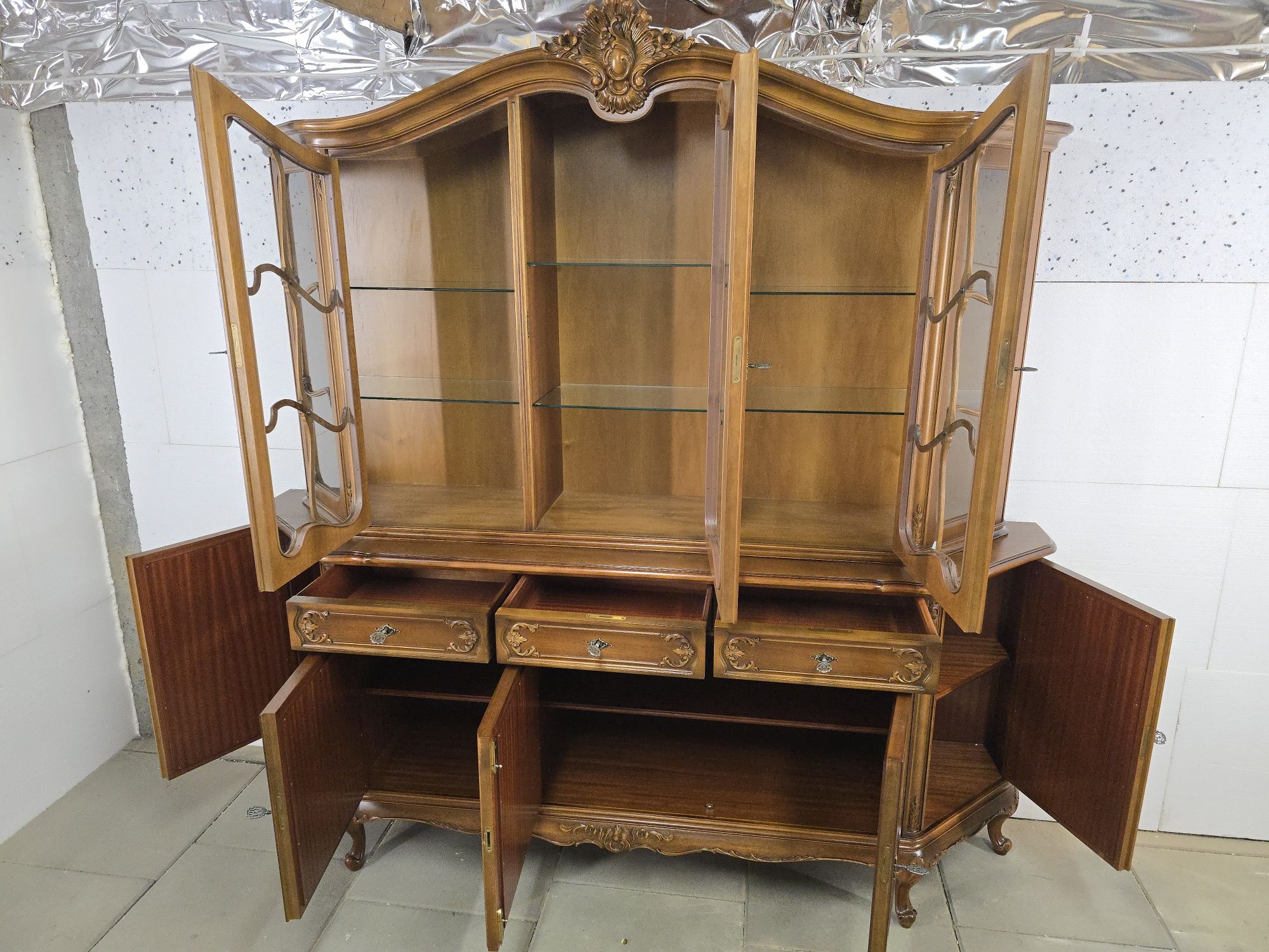 Witryna stylowa Chippendale Warrings