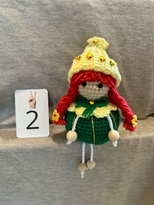 Ręcznie robione laleczki - Elfiki – unikatowa dekoracja handmade
