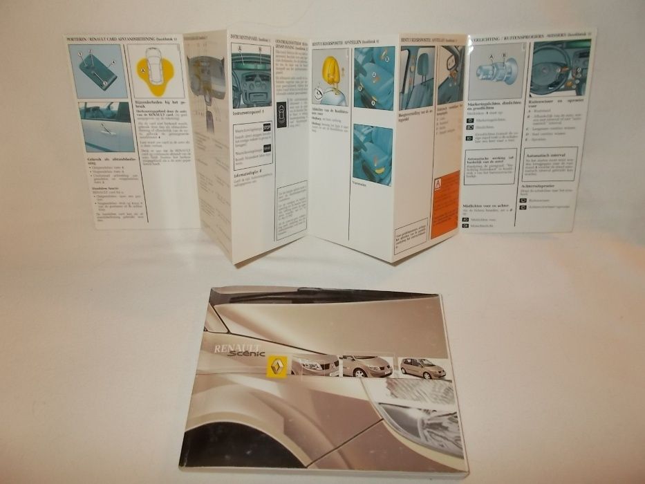 Instrukcja obsługi Renault Scenic 2 w jęz.holenderskim