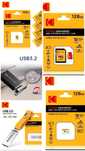 Внешнии,внутрении накопители KODAK USB/флэш карта 64/128Гб. ОРИГИНАЛ.